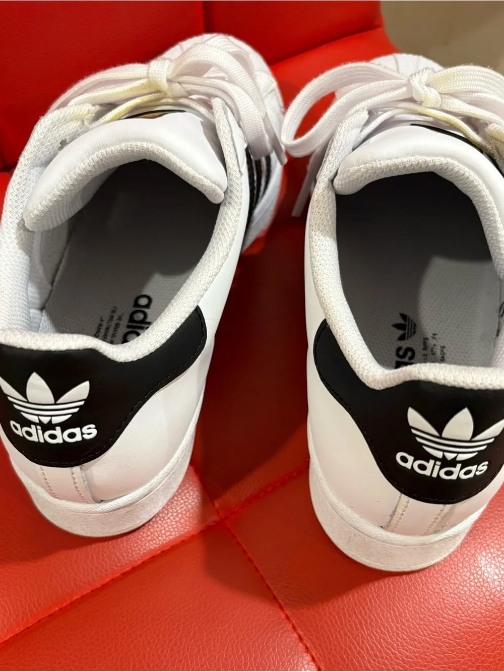 Adidas Superstar White Black Sneakers